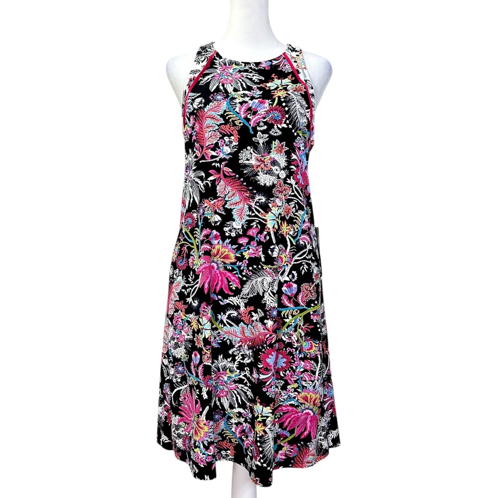 Tommy Bahama NWT Tulum Blooms Tambour Halter Dress Size Small Floral Mini Resort